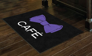 BowTie 3 x 4 Rubber Backed Carpeted HD - The Personalized Doormats Company