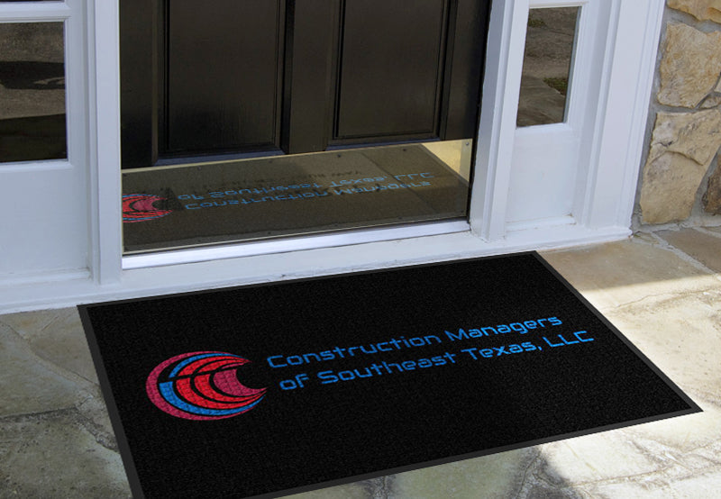 Construction Managers of Southeast Texas § 3 X 4 Waterhog Impressions - The Personalized Doormats Company