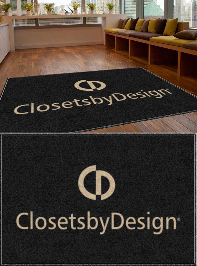 Closets by Design 5 x 8 Custom Plush 30 HD - The Personalized Doormats Company