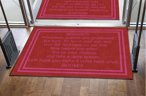4 X 6 - DOUBLE -89147 4 X 6 Write Your Own Mat - The Personalized Doormats Company