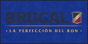 Brugal Rug 4 X 8 Rubber Backed Carpeted HD - The Personalized Doormats Company
