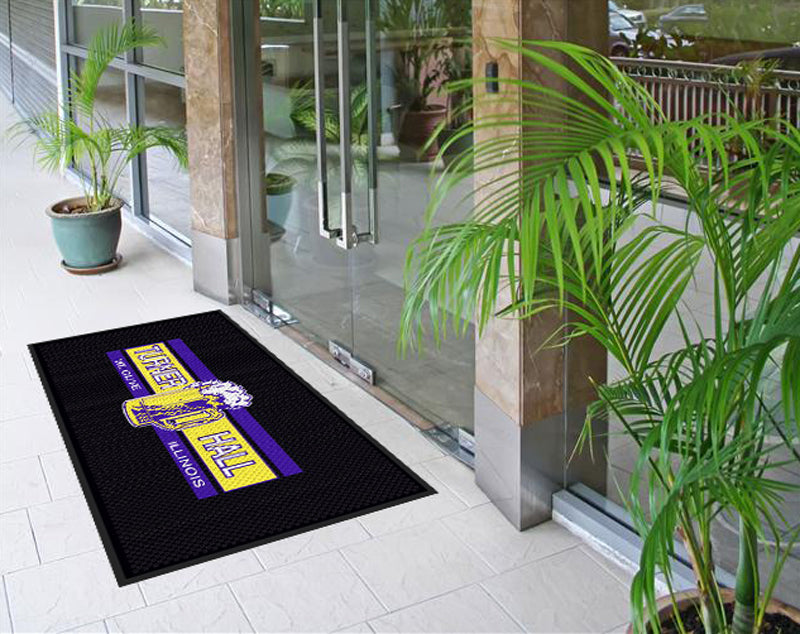 Club Donation 4 X 8 Rubber Scraper - The Personalized Doormats Company