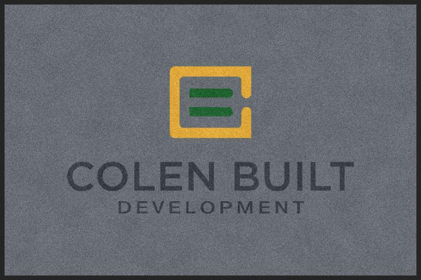 Colen Built Development Logo Only: 4 X 6 - Rubber Backed Carpeted HD ...