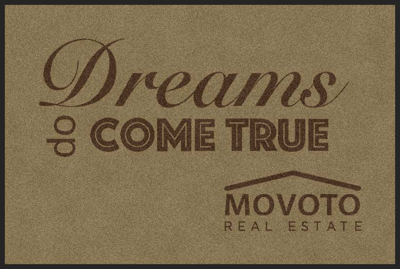 Movoto - Dreams do come true - doormat