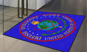 DIA Pentagon Hallway Rugs 6 X 6 Rubber Backed Carpeted - The Personalized Doormats Company