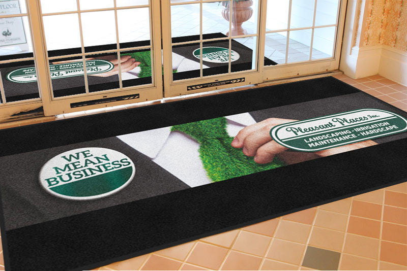 Alex Hammond 4 X 8 Rubber Backed Carpeted HD - The Personalized Doormats Company