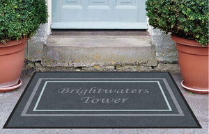 BWT 3 X 4 Rubber Backed Carpeted HD - The Personalized Doormats Company