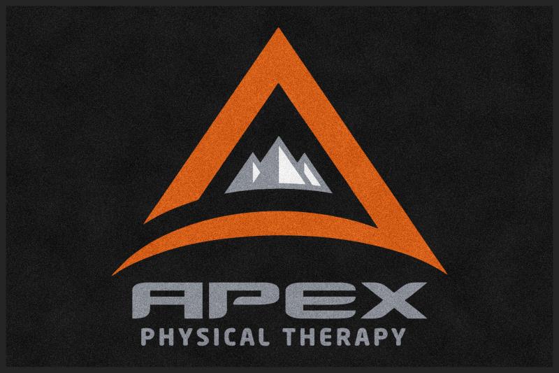 APEX PT 4 X 6 Rubber Backed Carpeted HD - The Personalized Doormats Company