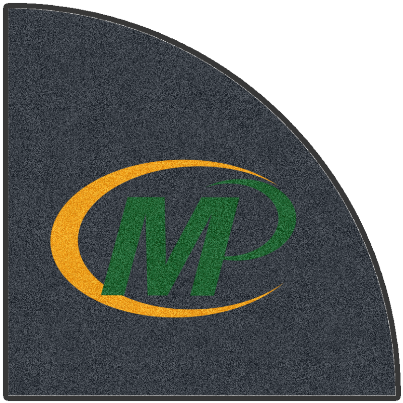 imp scottsdale 5 X 5 Rubber Backed Carpeted HD Custom Shape - The Personalized Doormats Company