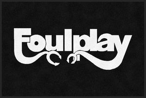 Foulplay 2 X 3 Rubber Backed Carpeted HD - The Personalized Doormats Company