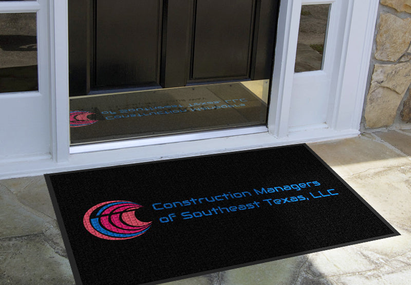 Construction Managers of Southeast Texas 3 X 4 Waterhog Impressions - The Personalized Doormats Company