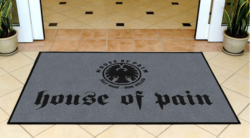 House of Pain 3 X 5 Rubber Backed Carpeted HD - The Personalized Doormats Company
