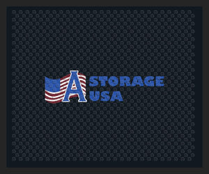 A Storage USA 2.5 X 3 Rubber Scraper - The Personalized Doormats Company