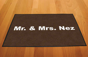 Juliana Garcia 2 X 3 Rubber Backed Carpeted HD - The Personalized Doormats Company