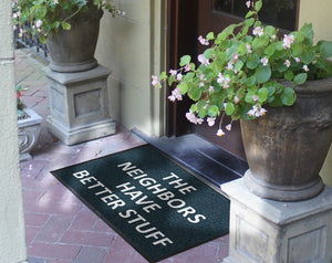 BLACK 2 x 3 Waterhog Inlay - The Personalized Doormats Company