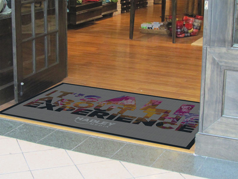 Hadley Media 4 X 6 Floor Impression - The Personalized Doormats Company
