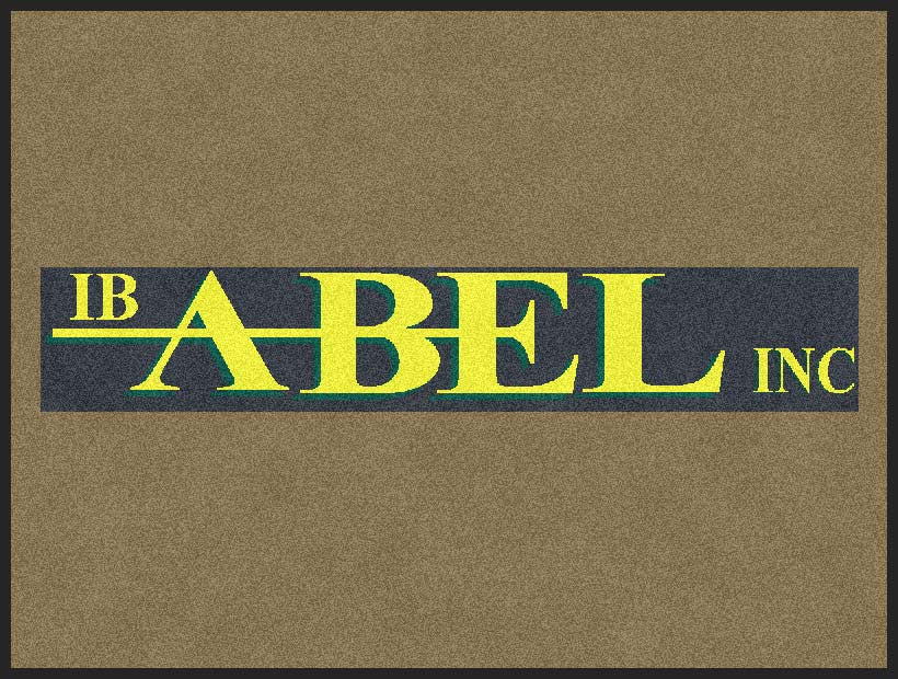 I.B. Abel 3 x 4 Rubber Backed Carpeted HD - The Personalized Doormats Company