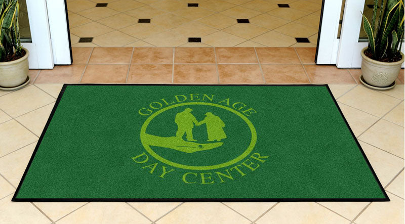 GOLDEN AGE DAY CENTER 3 x 5 Custom Plush 30 HD - The Personalized Doormats Company