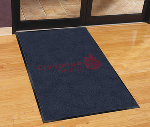 Cignature Logo Blue Burgundy