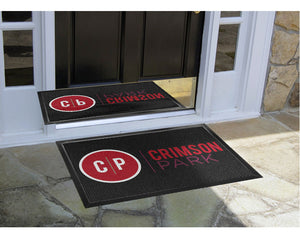 Crimson Park 2 x 3 Luxury Berber Inlay - The Personalized Doormats Company