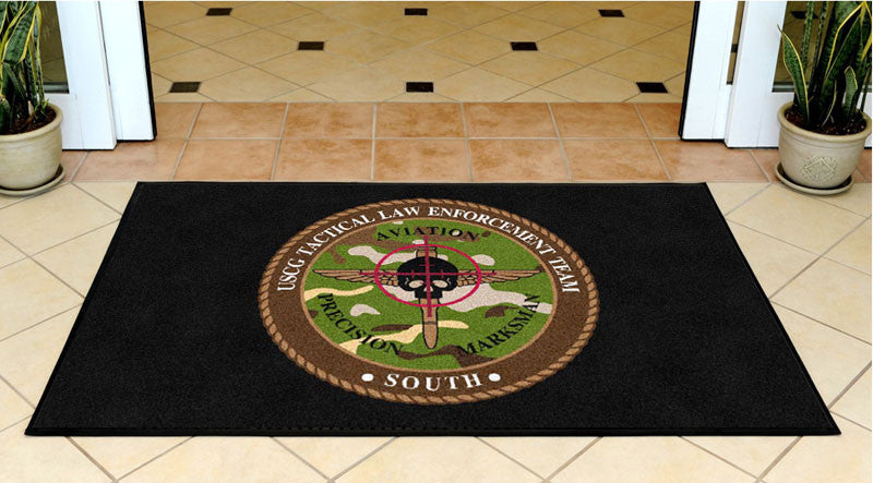 AUF 3 X 5 Rubber Backed Carpeted HD - The Personalized Doormats Company