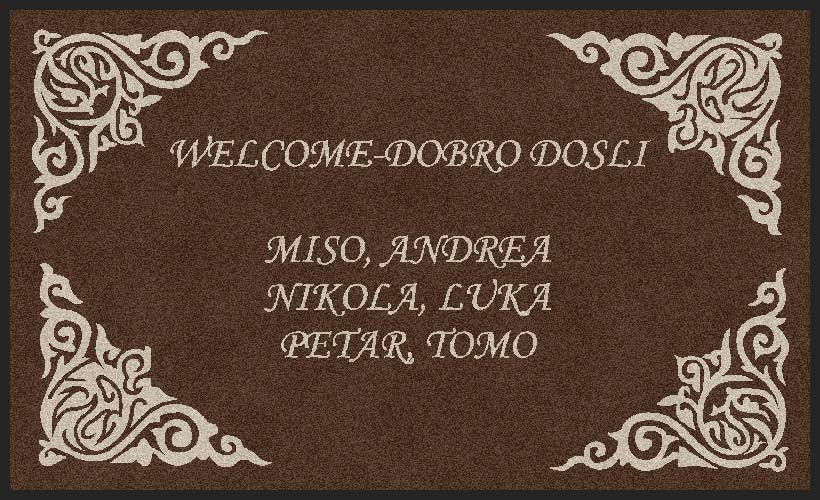WELCOME-DOBRO DOSLI