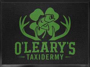 OLearys Tax Logo Rug Kelly Green