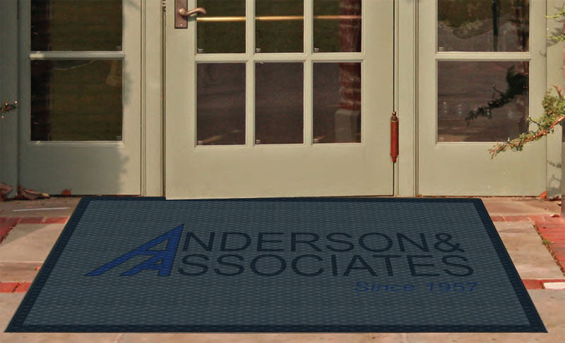 Anderson & Associates 3 X 5 Floor Impression - The Personalized Doormats Company