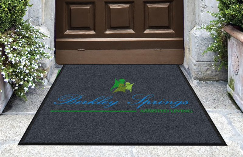Berkley Springs Assisted Living 2 3 X 3 Rubber Backed Carpeted HD - The Personalized Doormats Company