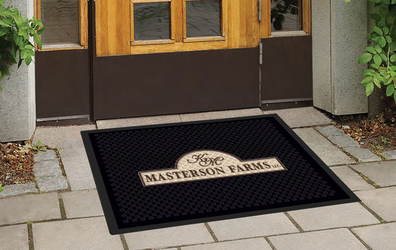 farm mat 2.5 X 3 Rubber Scraper - The Personalized Doormats Company