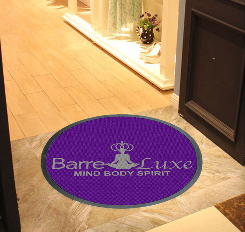 Barre Luxe - Both Indoor/Outdoor § 4 X 4 Luxury Berber Inlay - The Personalized Doormats Company