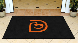 Front door mat 3 x 5 Rubber Backed Carpeted - The Personalized Doormats Company