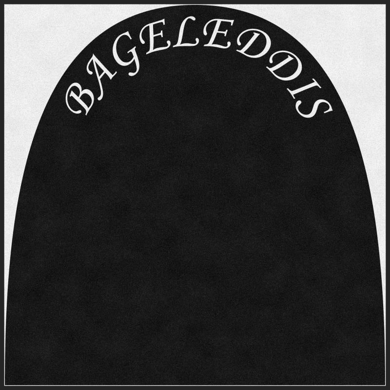 BAGELEDDIS 6 X 6 Rubber Backed Carpeted HD Custom Shape - The Personalized Doormats Company