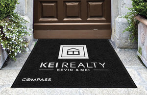 KEI Realty 3 X 3 Rubber Backed Carpeted HD - The Personalized Doormats Company