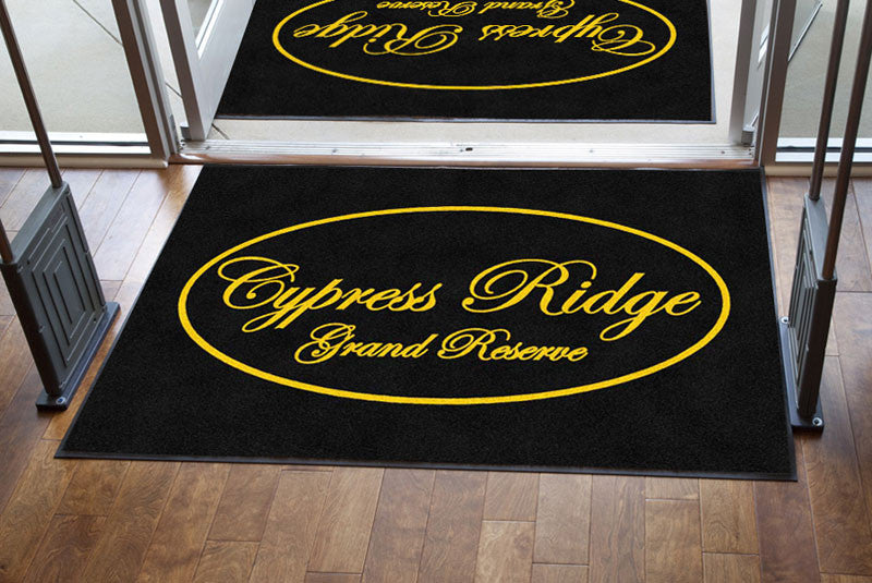 CREST MANAGEMENT GROUP 4 X 6 Rubber Backed Carpeted HD - The Personalized Doormats Company