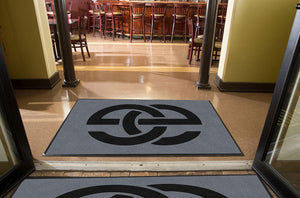 EDEN EVENTS CENTER 4 X 6 Rubber Backed Carpeted HD - The Personalized Doormats Company