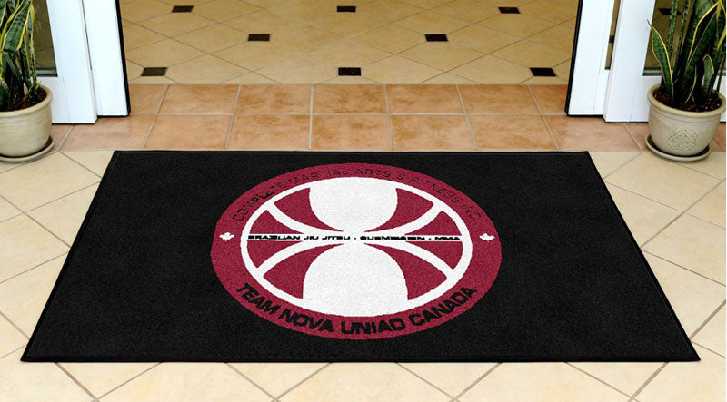 Complete jiu jitsu 3 X 5 Rubber Backed Carpeted HD - The Personalized Doormats Company
