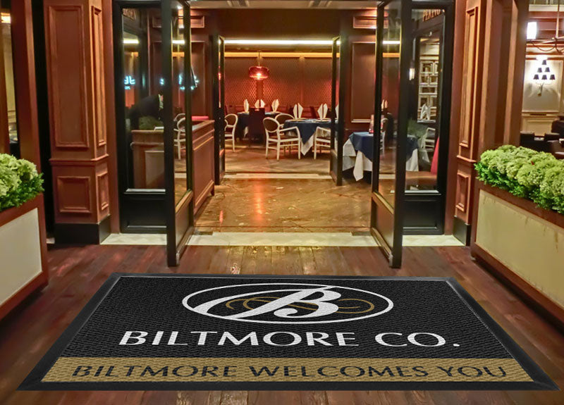 Biltmore Doormat § 5 X 7 Luxury Berber Inlay - The Personalized Doormats Company
