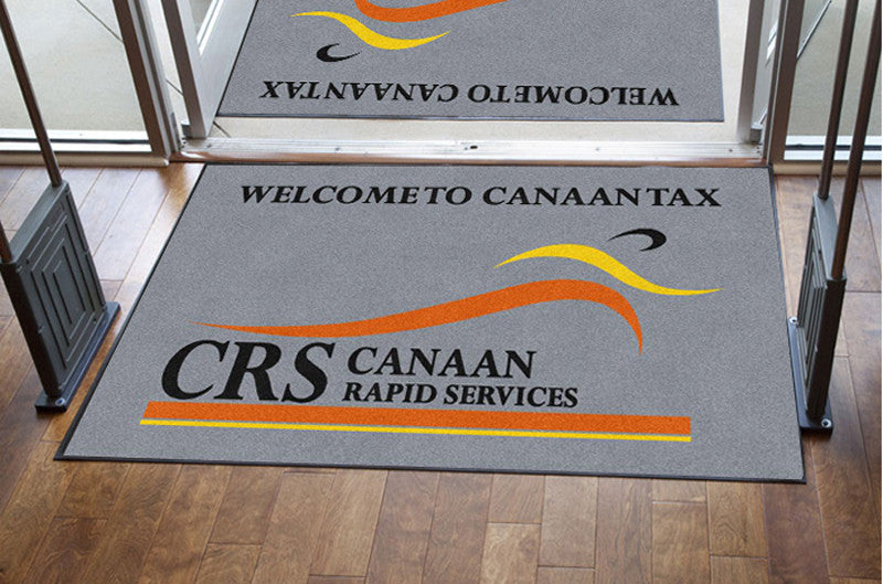 Canaan Rapid Services 4 X 6 Rubber Backed Carpeted HD - The Personalized Doormats Company