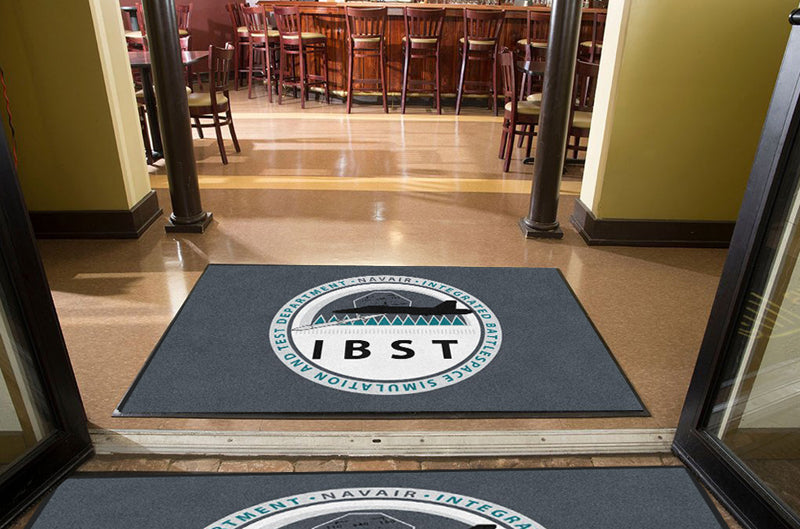 IBST 1 4 X 6 Rubber Backed Carpeted HD - The Personalized Doormats Company