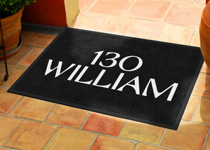 130 William 2 X 3 Rubber Backed Carpeted HD - The Personalized Doormats Company