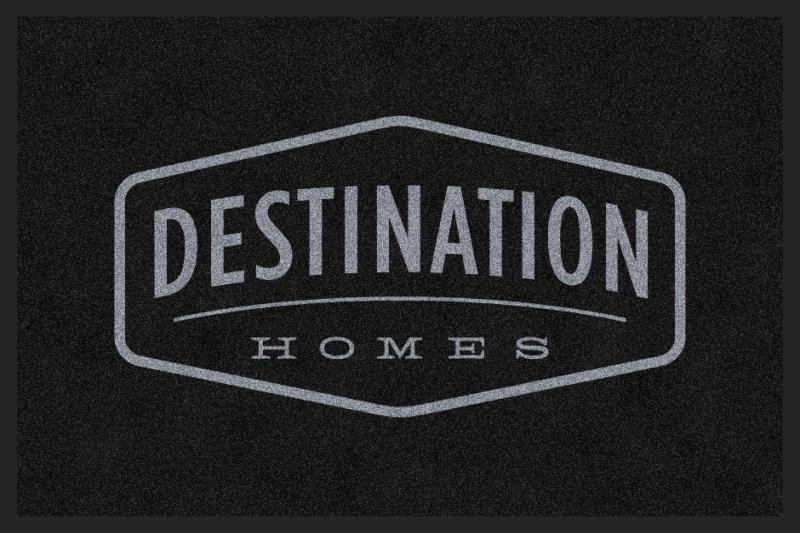 Destination Homes Door Mat 2 X 3 Rubber Backed Carpeted HD - The Personalized Doormats Company