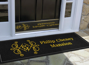 50F 24" X 68" BBG Gold Logo & Text