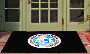 American Conservation Experience 4 x 6 Rubber Scraper - The Personalized Doormats Company