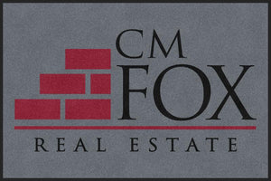 CM Fox 4 X 6 Rubber Backed Carpeted HD - The Personalized Doormats Company