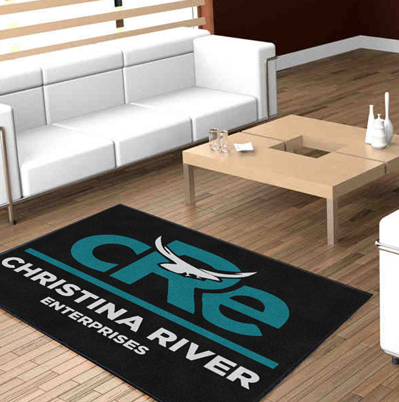 Christina RIver Enterprises 4 x 6 Custom Plush 30 HD - The Personalized Doormats Company