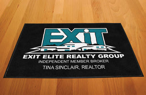 Exit Elite 2 X 3 Rubber Backed Carpeted HD - The Personalized Doormats Company
