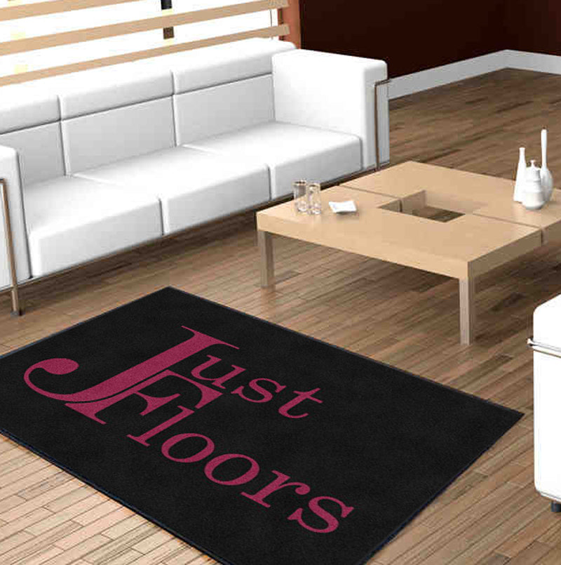 Just Floors 4 X 6 Custom Plush 30 HD - The Personalized Doormats Company