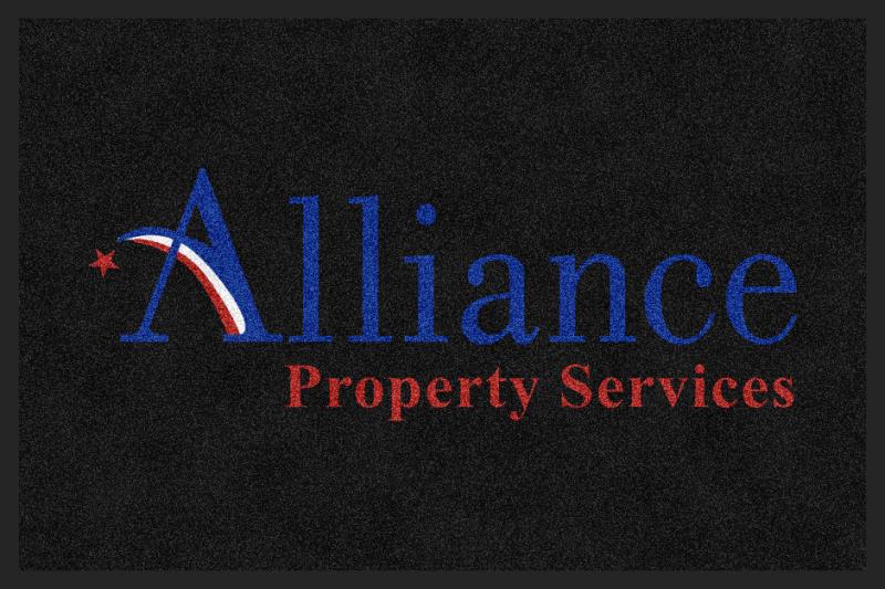 Alliance Property Services 2 X 3 Rubber Backed Carpeted HD - The Personalized Doormats Company