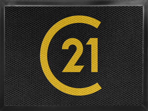 Century 21 Gold Standard 5.5 X 7.5 Luxury Berber Inlay - The Personalized Doormats Company